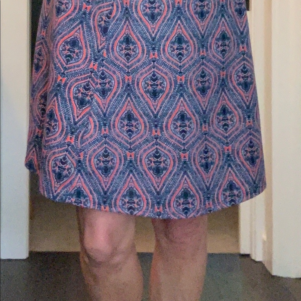 Lined Skirt With Stylish Pattern. - image 2